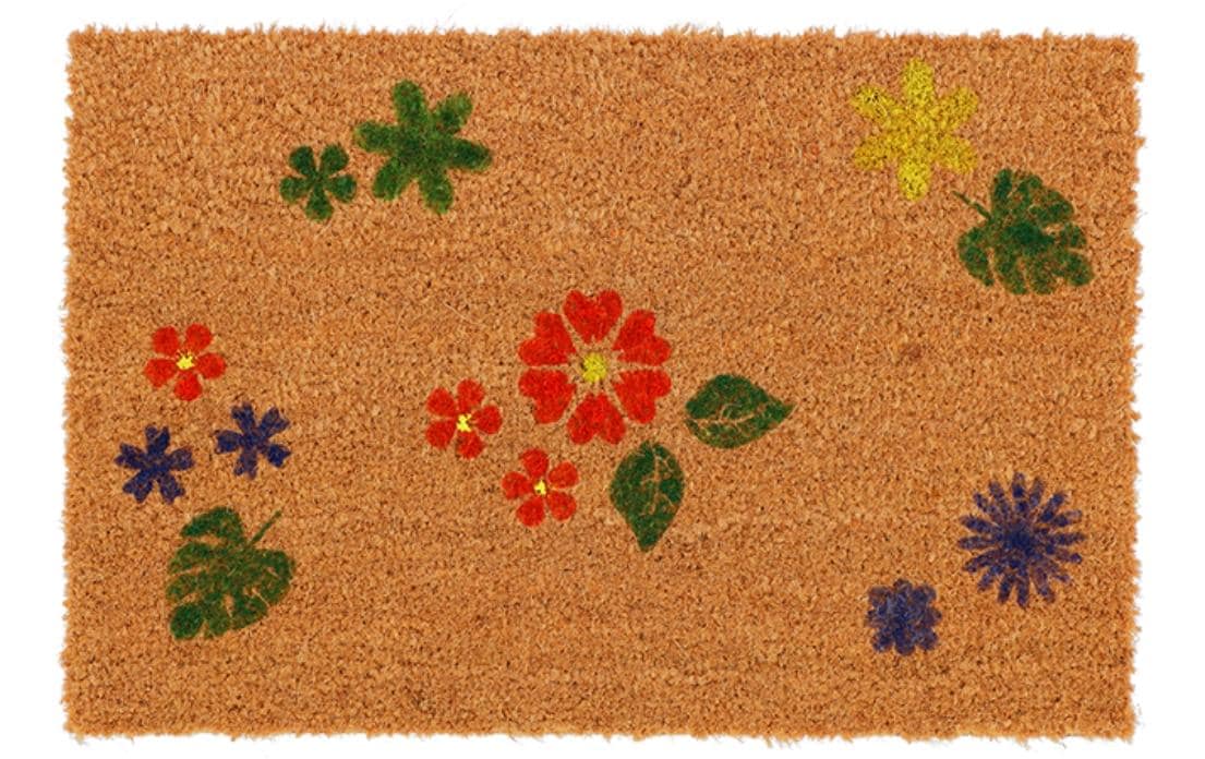 Esschert Design Fussmatte Blumen 40 cm x 60 cm