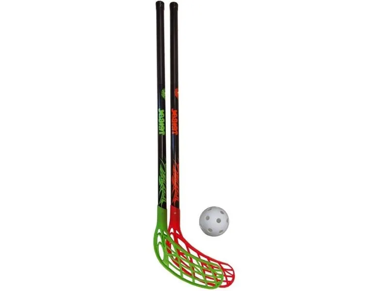 Eurostick Unihockey Set Tribal Junior, 2 Stöcke und 1 Ball Eurostick Unihockey Set Tribal Junior, 2 Stöcke und 1 Ball
