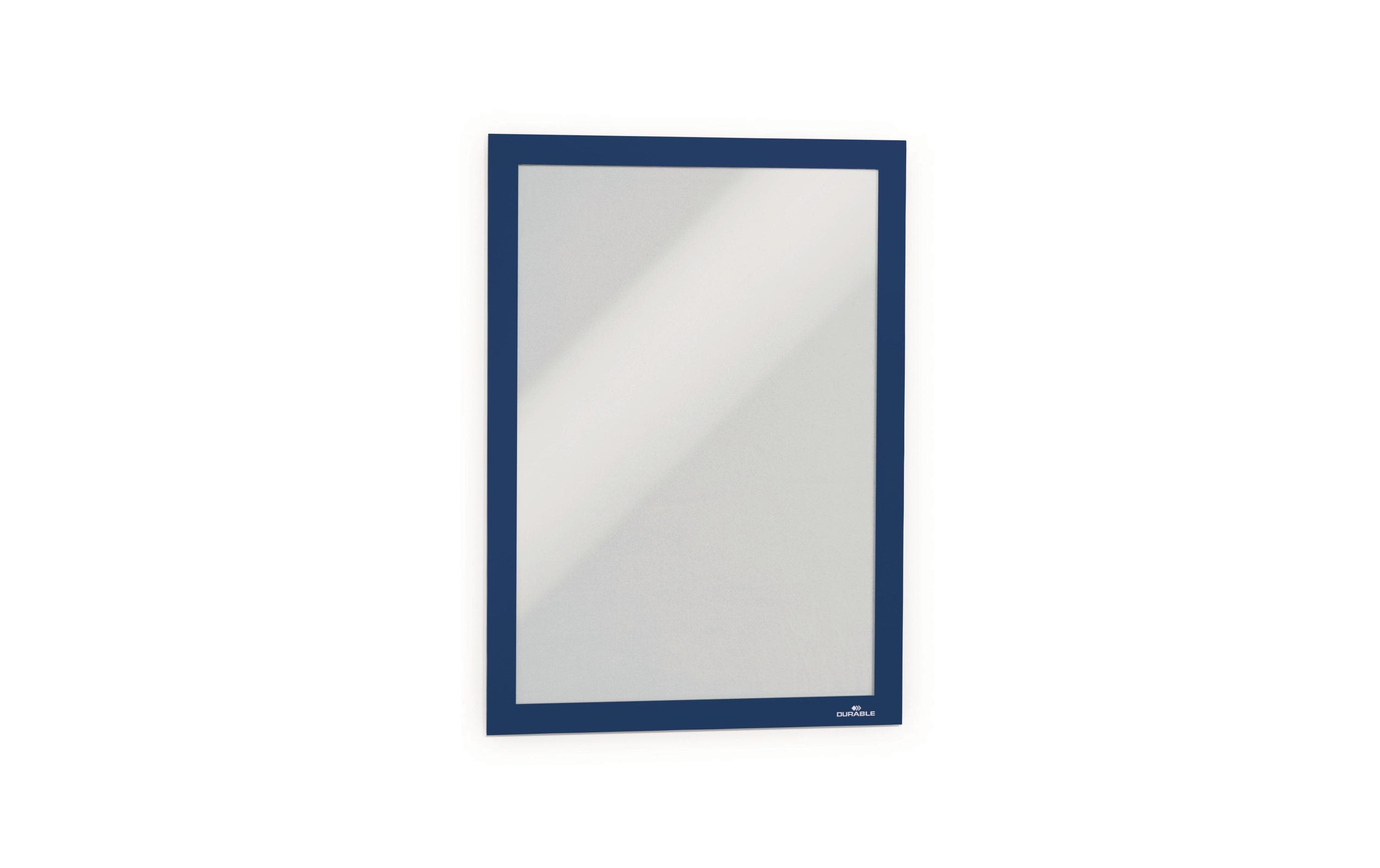 DURABLE Präsentationsrahmen Duraframe A4 2 Stück Blau