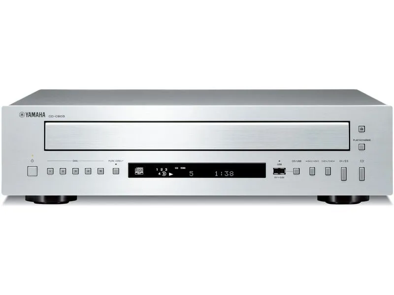 Yamaha CD-Wechsler CD-C603 Silber