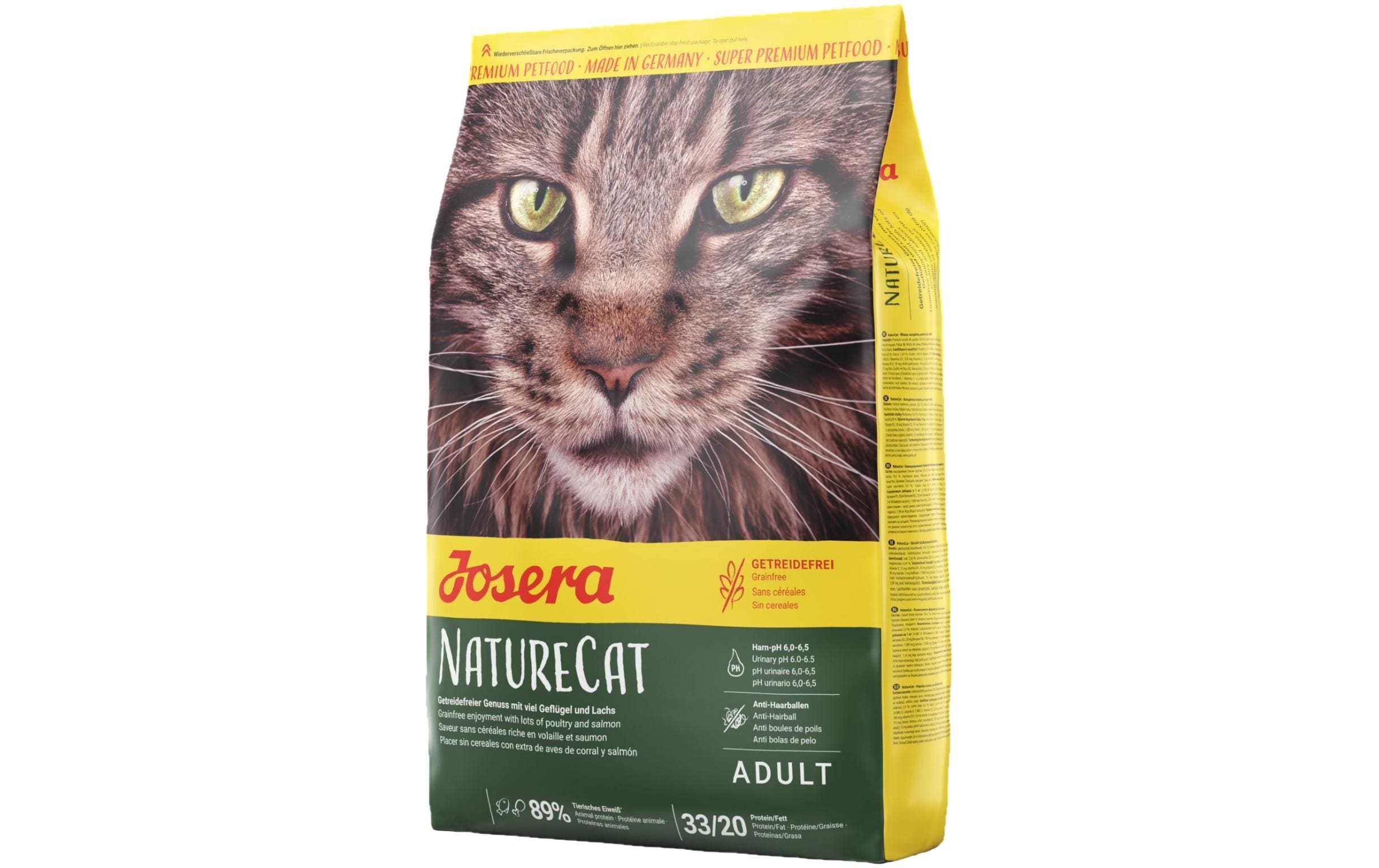 Josera Trockenfutter Nature Cat ohne Getreide, 0.4 kg Josera Trockenfutter Nature Cat ohne Getreide, 0.4 kg