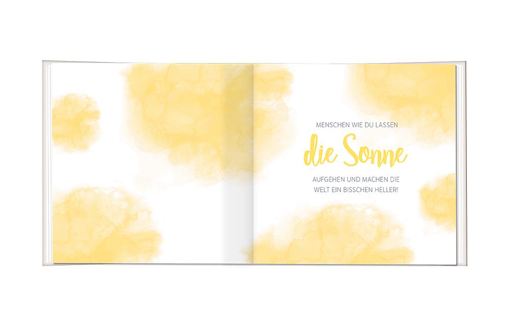 Grafik Werkstatt Minibuch Dankeschön