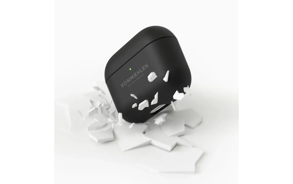 Vonmählen Transportcase Thin AirPods 4 Schwarz Vonmählen Transportcase Thin AirPods 4 Schwarz