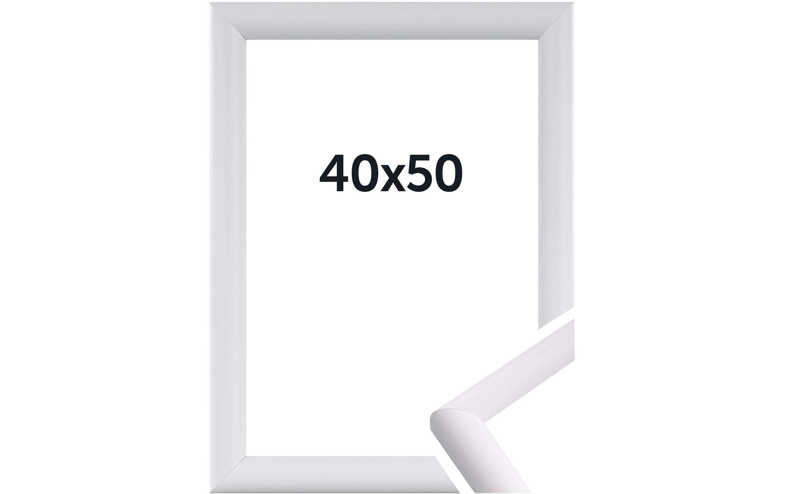 Dörr Bilderrahmen Aqua, Weiss, 40 x 50 cm