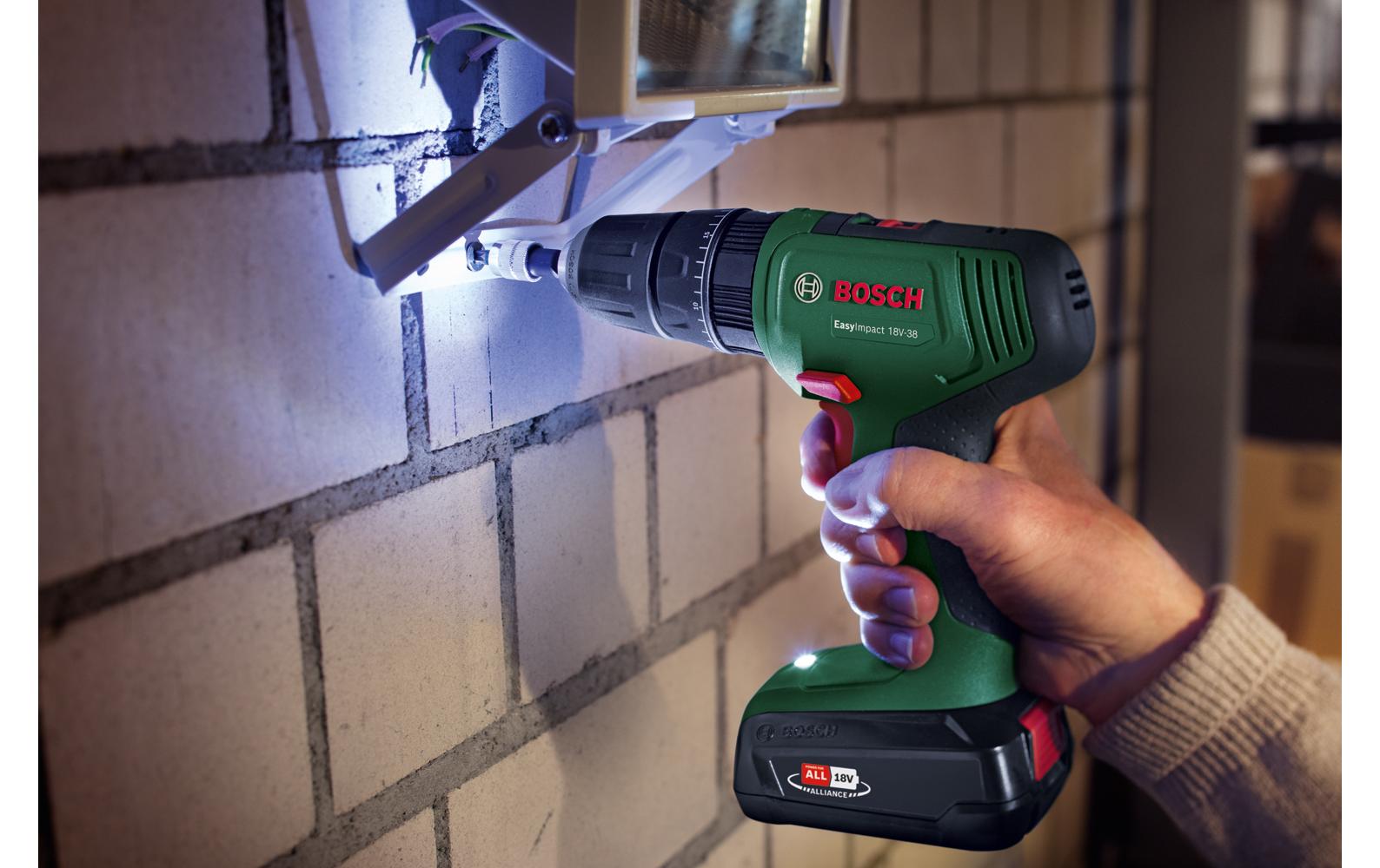 Bosch Akku-Schlagbohrmaschine EasyImpact 18 V-38