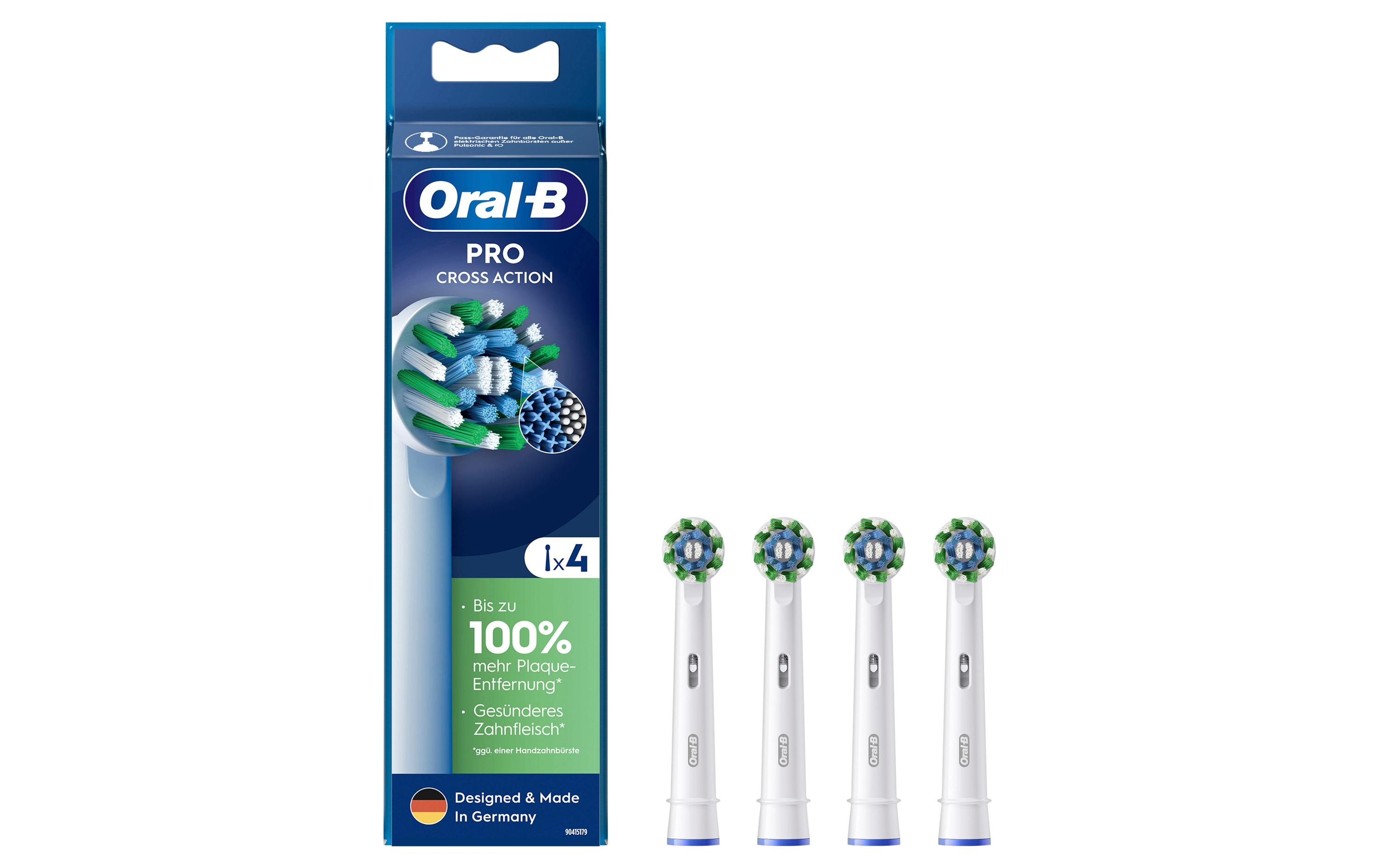 Oral-B Zahnbürstenkopf CrossAction 1 Stück, Weiss