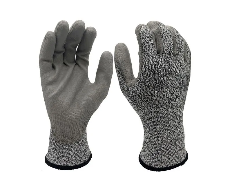 FTM Schnittschutzhandschuh Klasse C, Nylon XL, Grau, 12 Stück