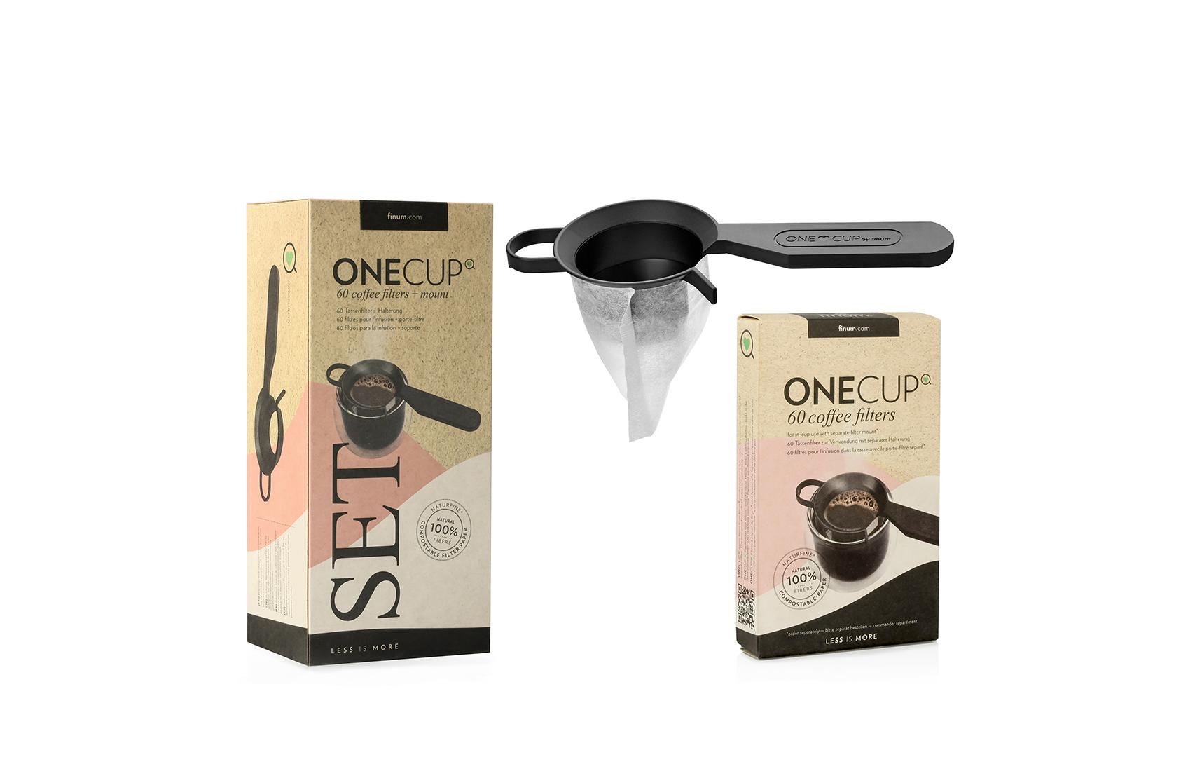 Finum Kaffeefilter One Cup 60 Stück