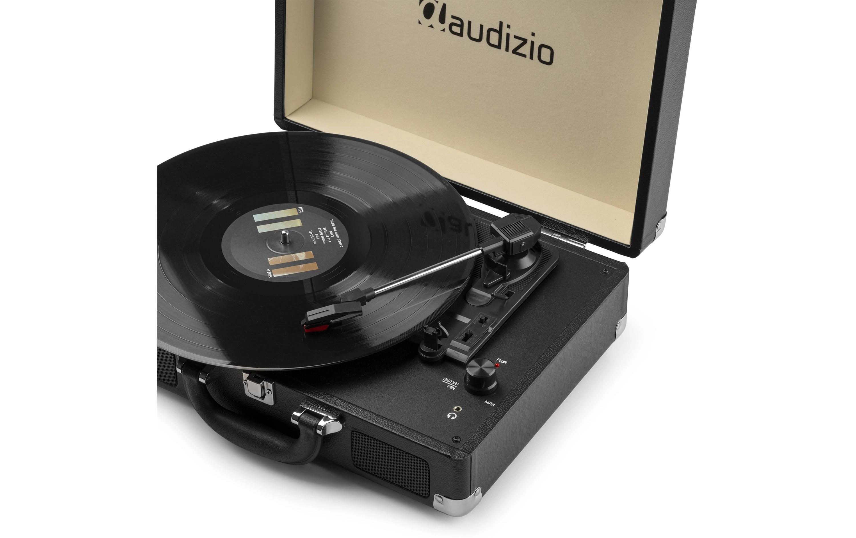 Audizio Plattenspieler RP114 Schwarz
