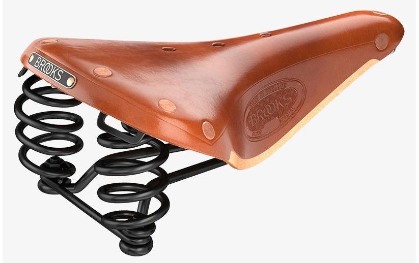 BROOKS Fahrradsattel Flyer Special Honigbraun BROOKS Fahrradsattel Flyer Special Honigbraun