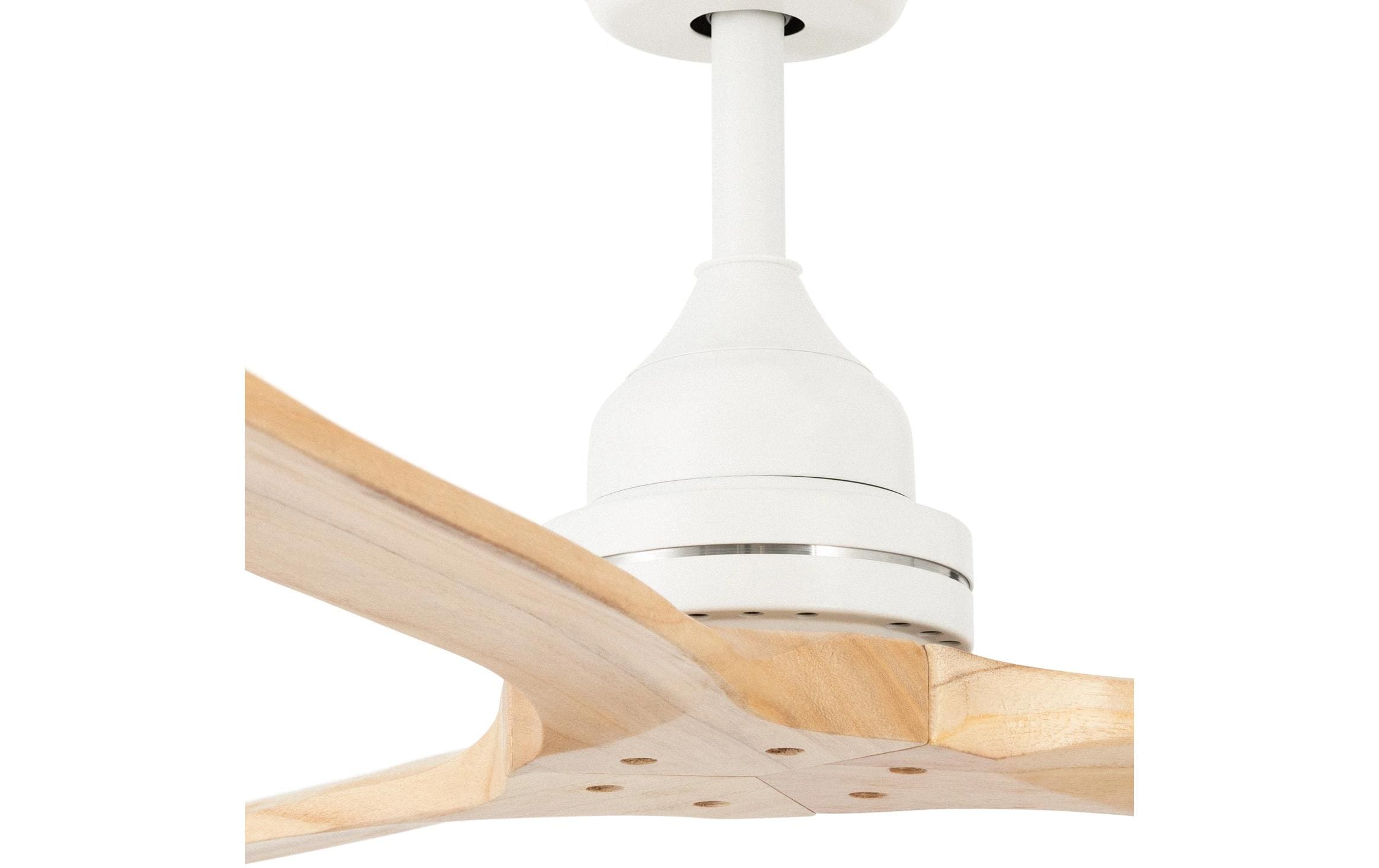 Create Deckenventilator, Holz Weiss