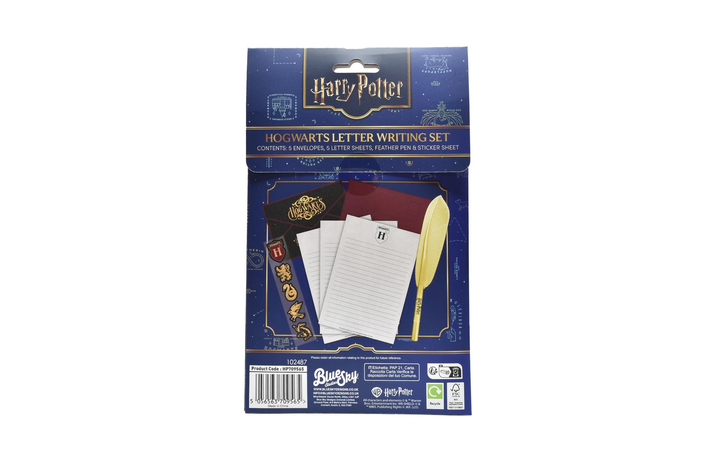 Thumbs Up! Harry Potter Briefset inkl. Federstift Magical Location