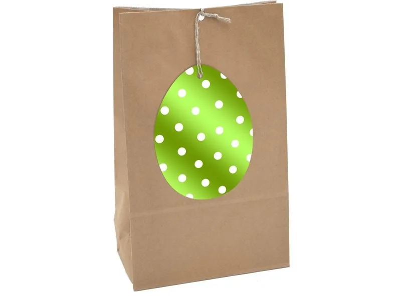 Braun + Company Geschenktasche Ostern 2 Stück, 16 x 26 x 8 cm, Braun/Grün Braun + Company Geschenktasche Ostern 2 Stück, 16 x 26 x 8 cm, Braun/Grün