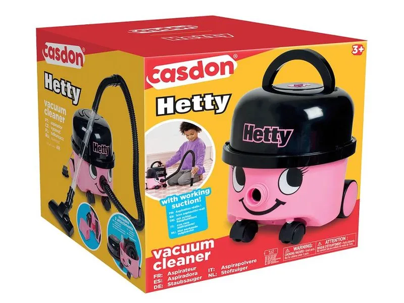 Casdon Spiel-Haushaltsgerät Staubsauger Hetty