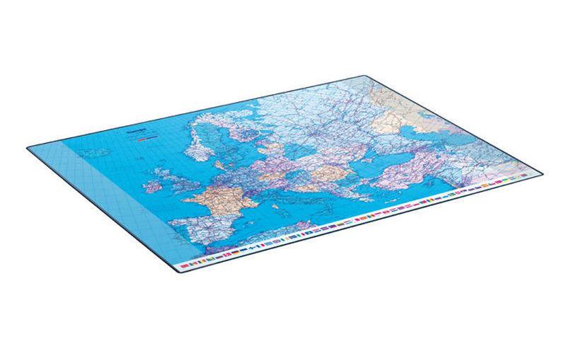 Hansa Schreibunterlage GeoPad 65 x 50 cm Europa, deutsch