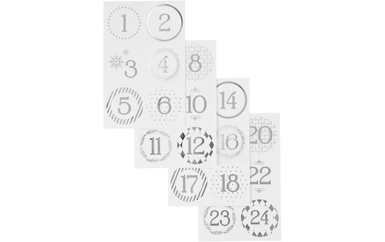 Creativ Company Adventskalender-Zahlen Ø 4 cm