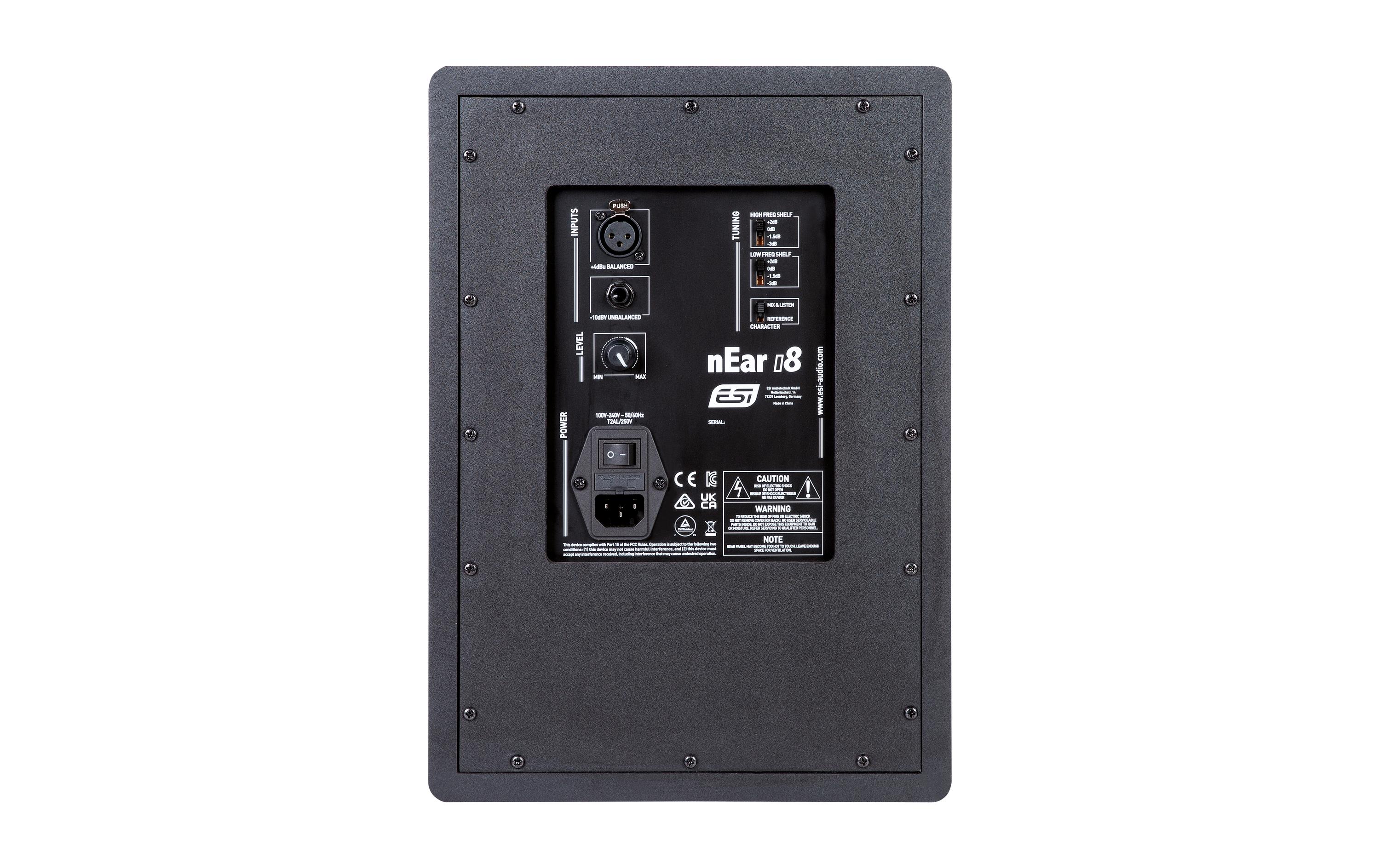 ESI Studiomonitor nEar i8 Schwarz ESI Studiomonitor nEar i8 Schwarz