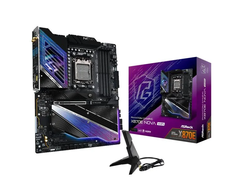 ASRock Mainboard X870E NOVA WIFI ASRock Mainboard X870E NOVA WIFI