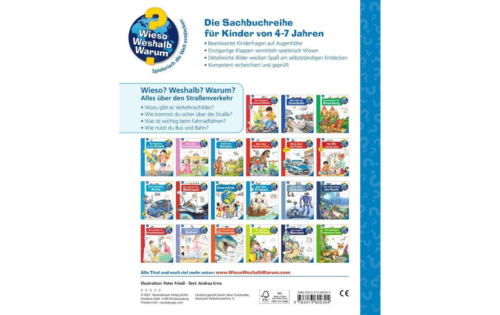 Ravensburger Kinder-Sachbuch Alles über den Strassenverkehr