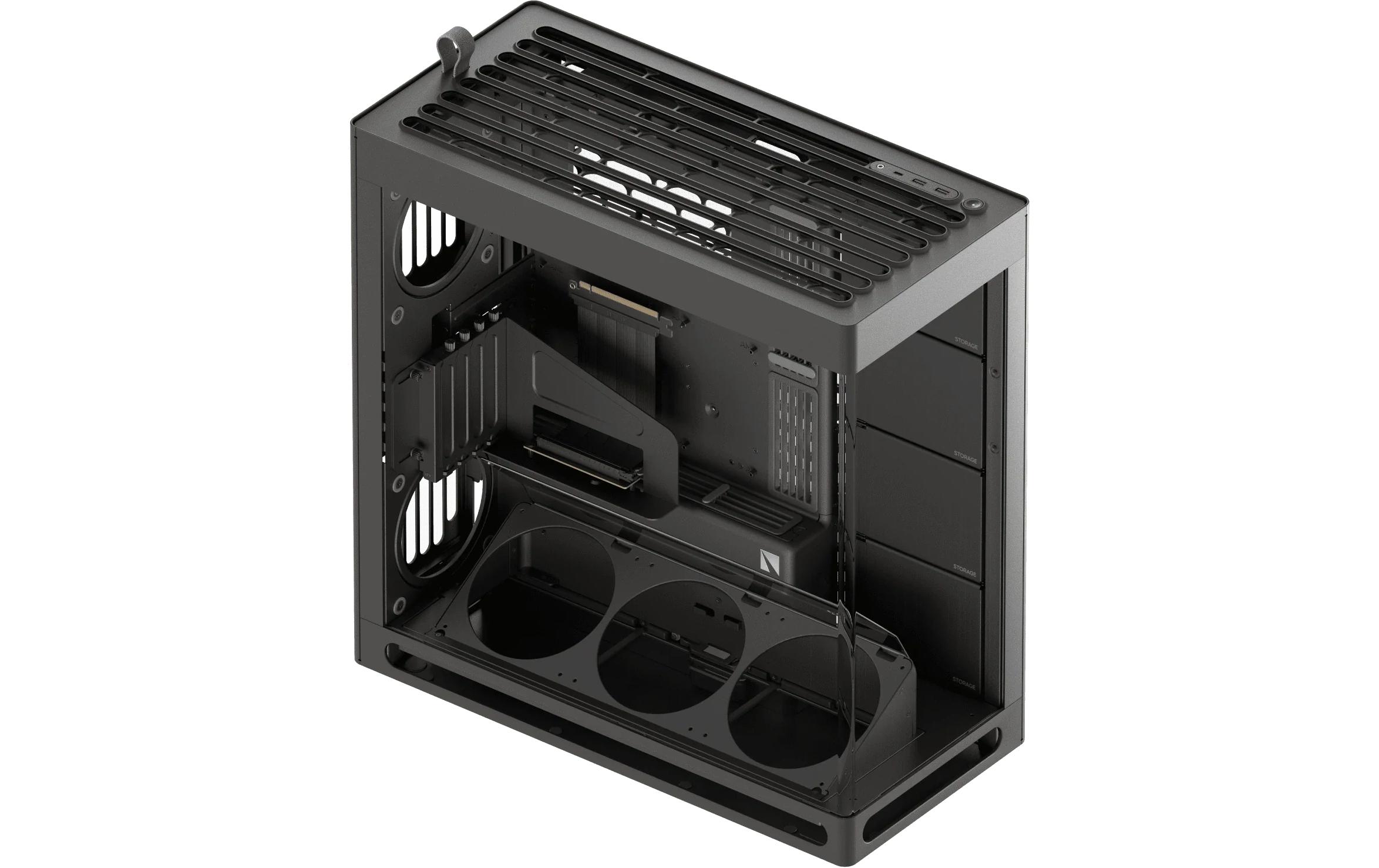 HAVN PC-Gehäuse HS 420 VGPU Schwarz