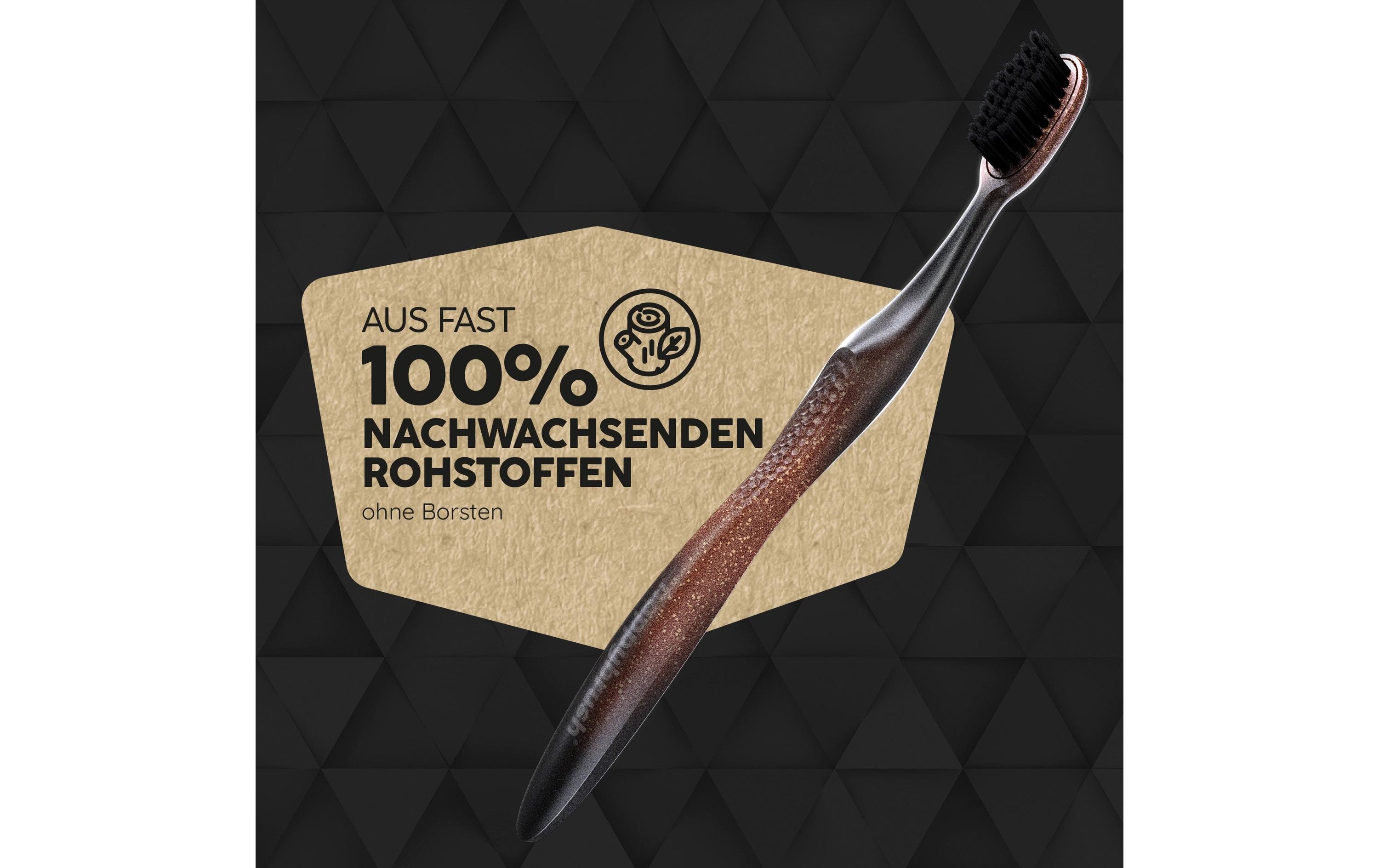 happybrush Handzahnbürste Eco Change Medium