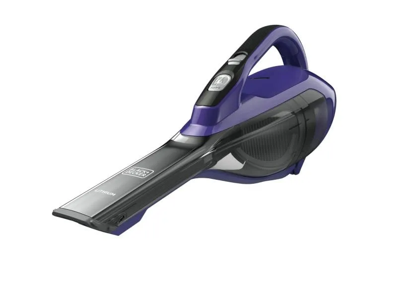 BLACK+DECKER Akku-Handsauger Dustbuster Pet Titanium/Violett BLACK+DECKER Akku-Handsauger Dustbuster Pet Titanium/Violett