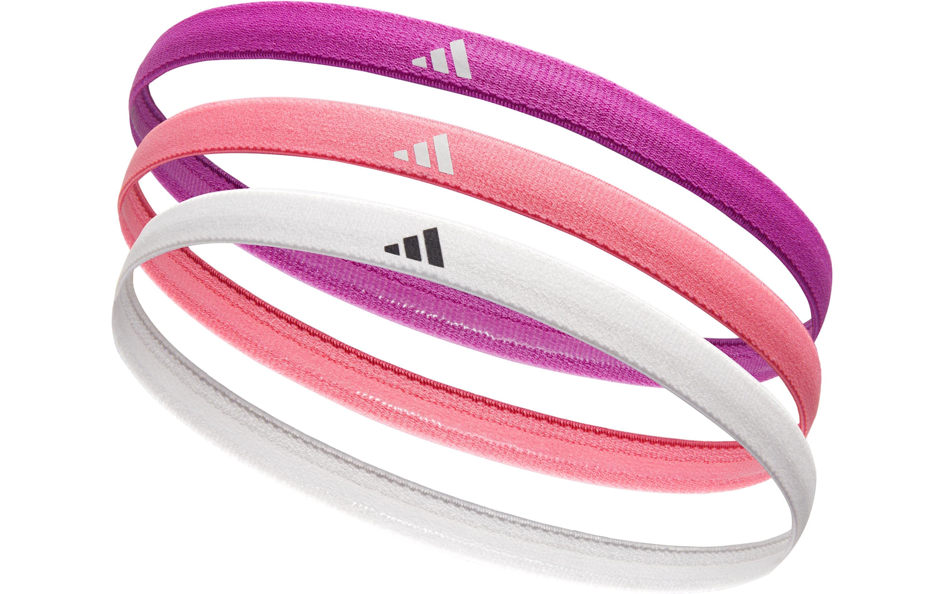 adidas Hairbands Lila/Pink/Weiss adidas Hairbands Lila/Pink/Weiss