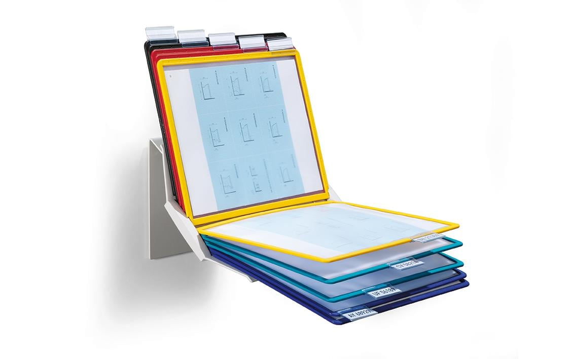 DURABLE Dokumentenhalter Vario Pro 10 Hellgrau