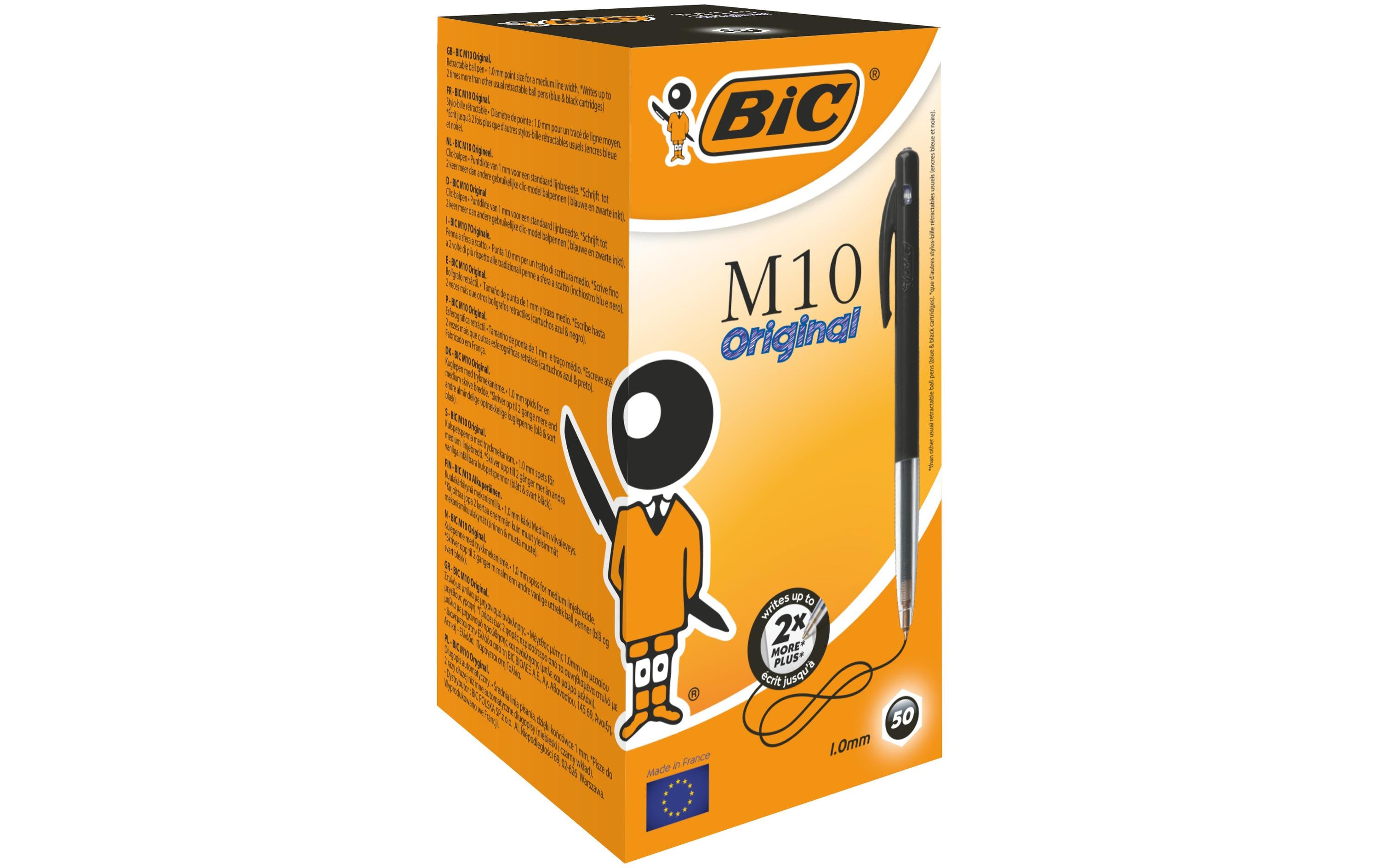 BIC Kugelschreiber 0.32 mm, 50 Stück, Schwarz