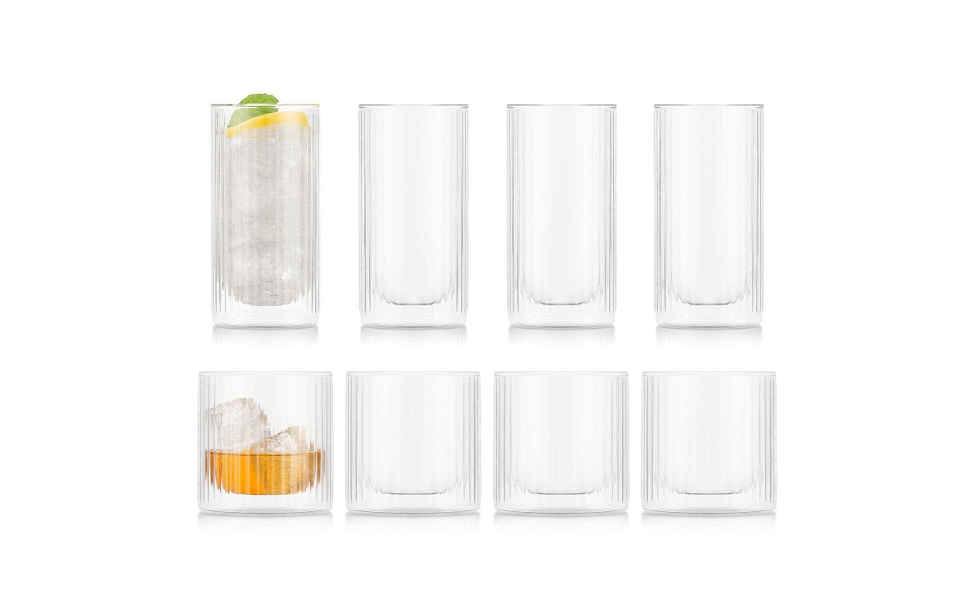 Bodum Douro Doppelwandgläser Whiskey/Gin & Tonic 8er Set Bodum Douro Doppelwandgläser Whiskey/Gin & Tonic 8er Set