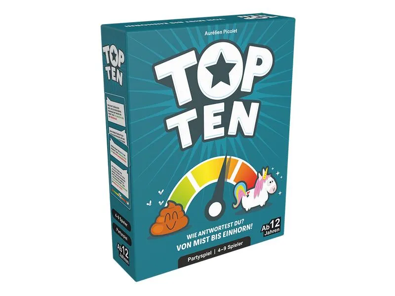 Asmodée Partyspiel Top Ten -DE- Asmodée Partyspiel Top Ten -DE-