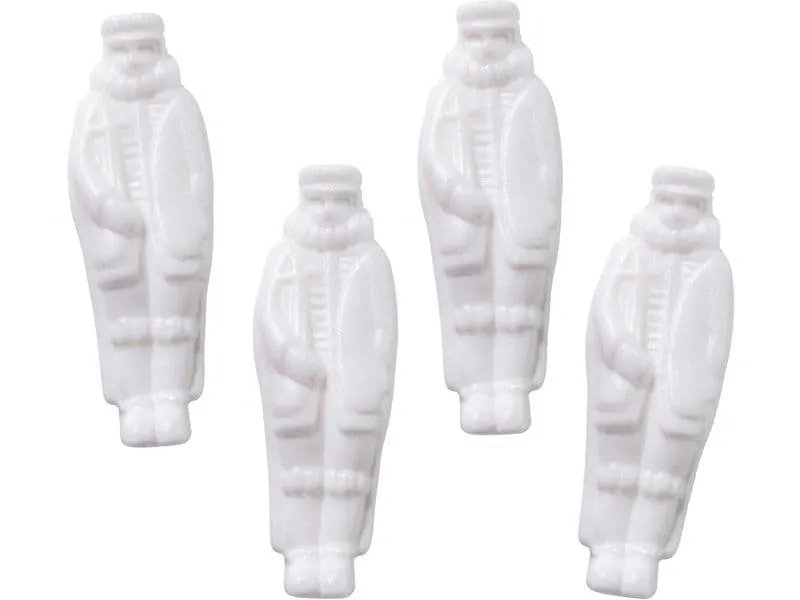 BackshopSchweiz Dreikönigsfigur – König - 1 Stk 1 Stück, Weiss
