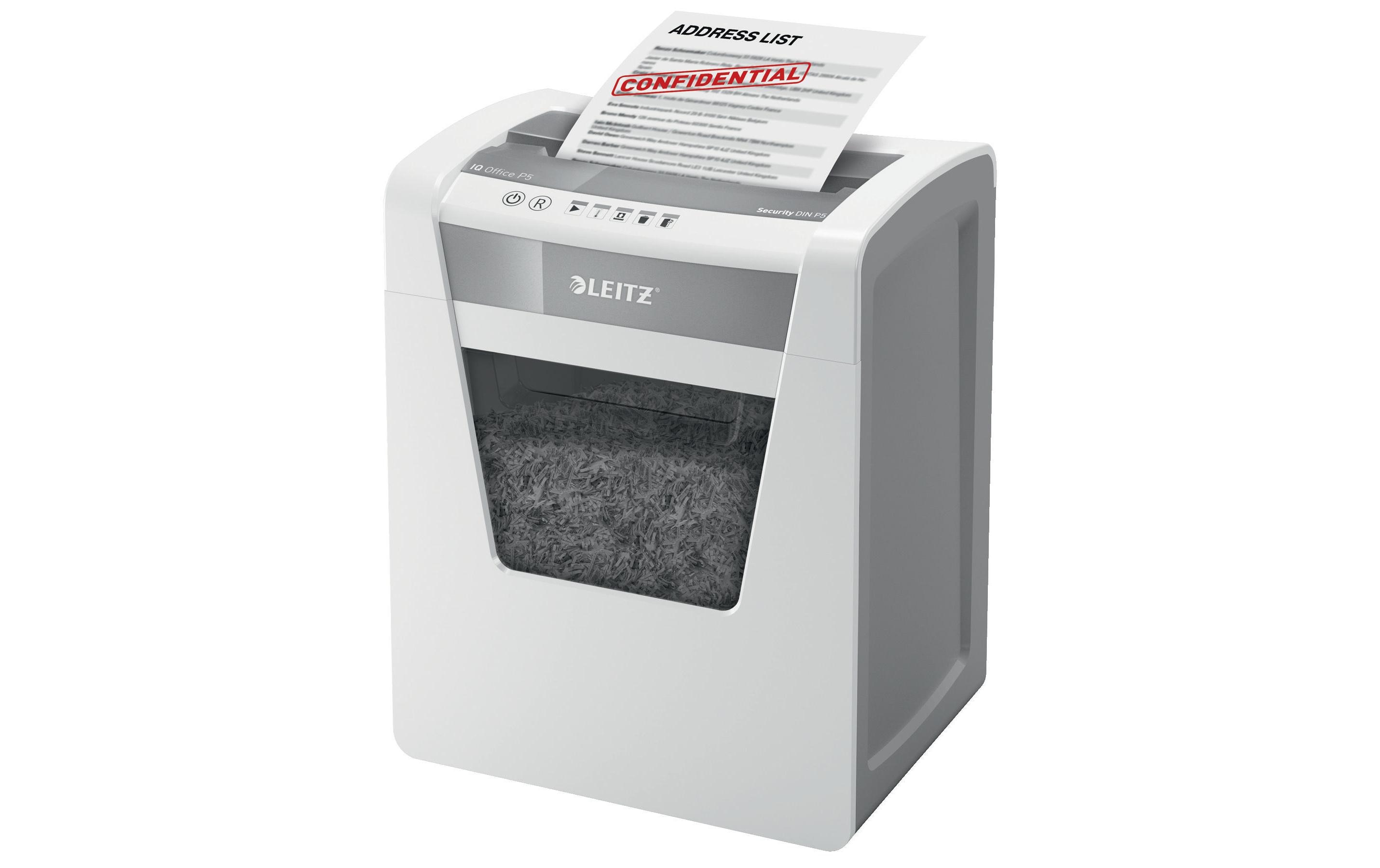 Leitz Bürogeräte Aktenvernichter IQ Office, P-4, bis zu 15 Blatt Leitz Bürogeräte Aktenvernichter IQ Office, P-4, bis zu 15 Blatt