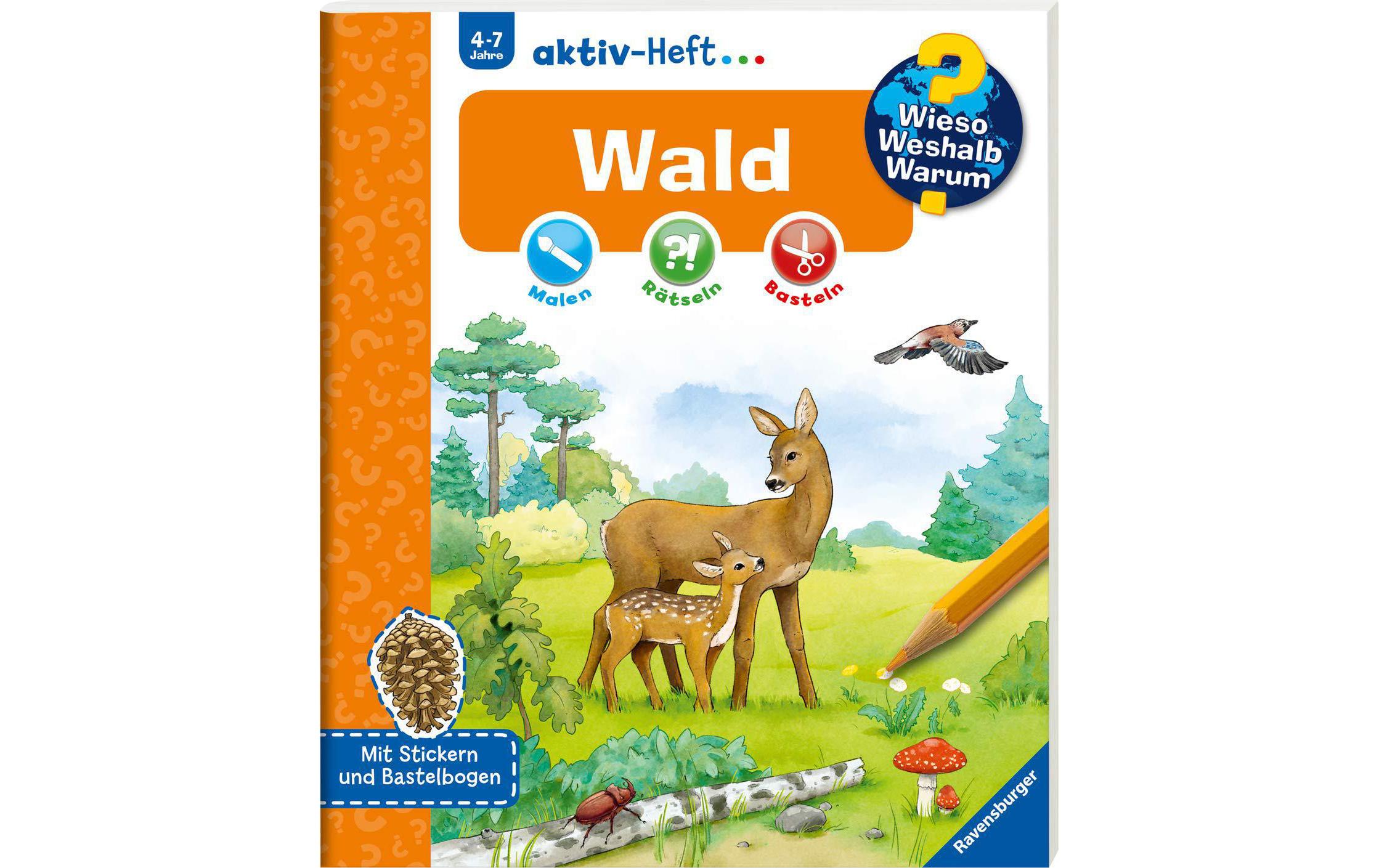 Ravensburger Kinder-Sachbuch WWW aktiv-Heft Wald Ravensburger Kinder-Sachbuch WWW aktiv-Heft Wald