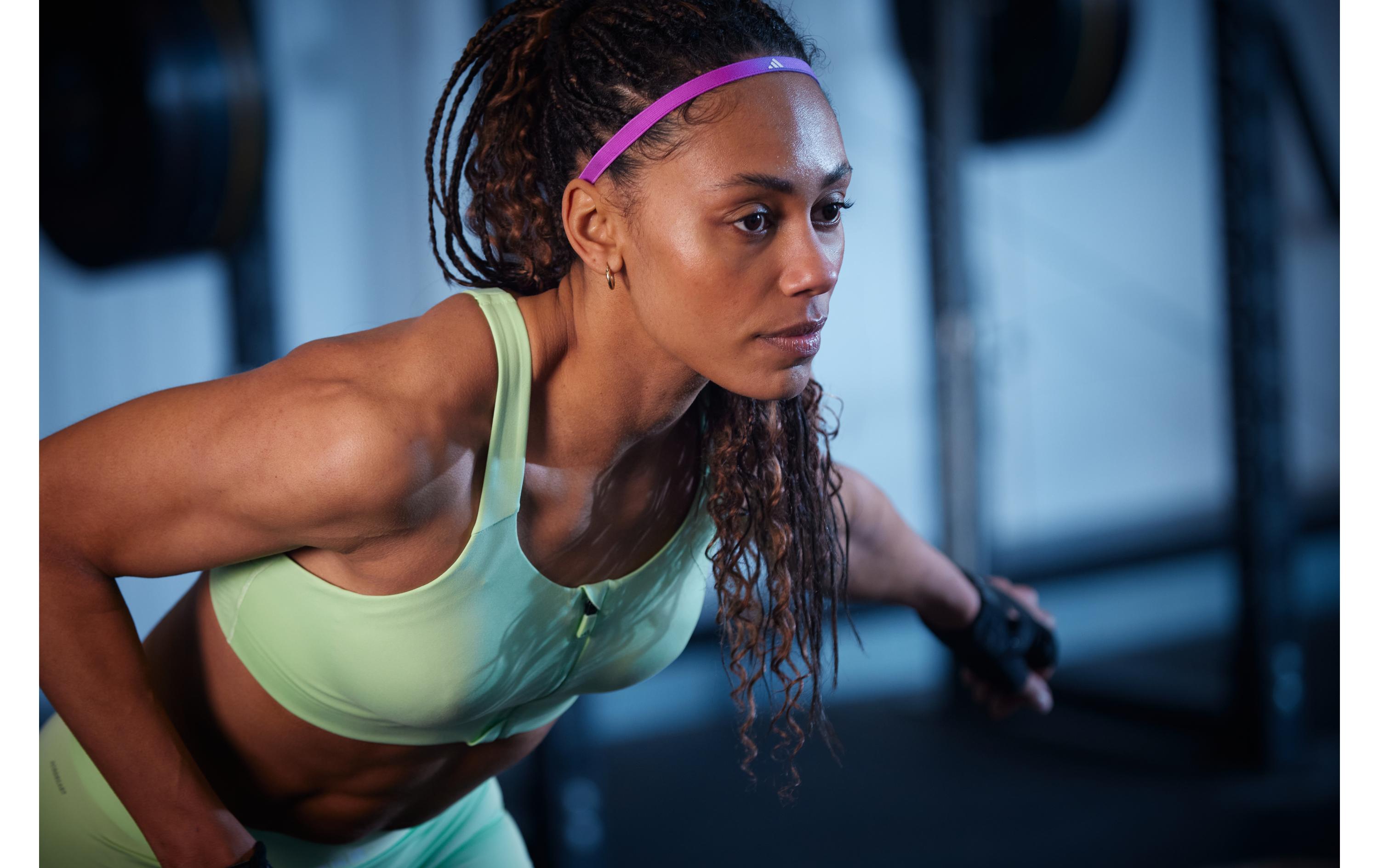 adidas Hairbands Lila/Pink/Weiss adidas Hairbands Lila/Pink/Weiss