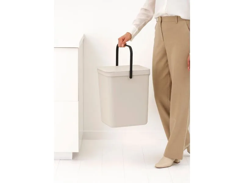 Brabantia Recyclingbehälter Sort & Go 25 l, Beige Brabantia Recyclingbehälter Sort & Go 25 l, Beige