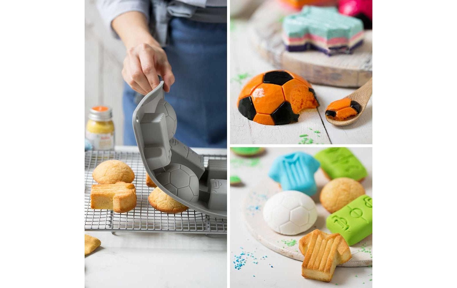 Decora Motiv-Backform Fussball