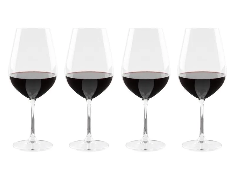 FURBER Rotweinglas 690 ml, 4 Stück FURBER Rotweinglas 690 ml, 4 Stück