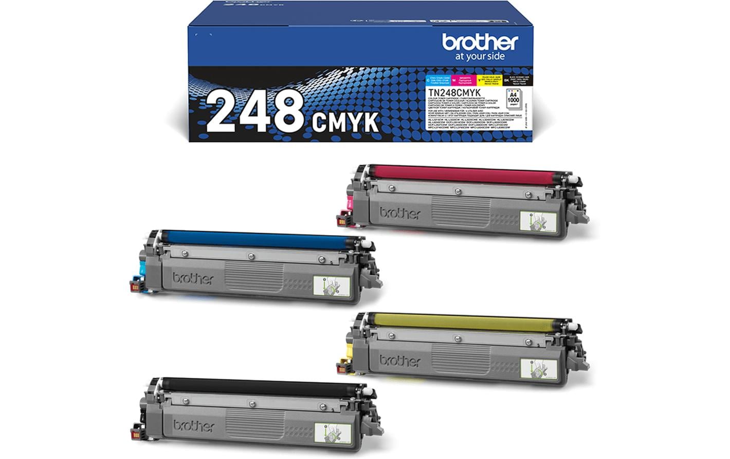Brother Toner TN-248 VAL Black/Cyan/Magenta/Yellow
