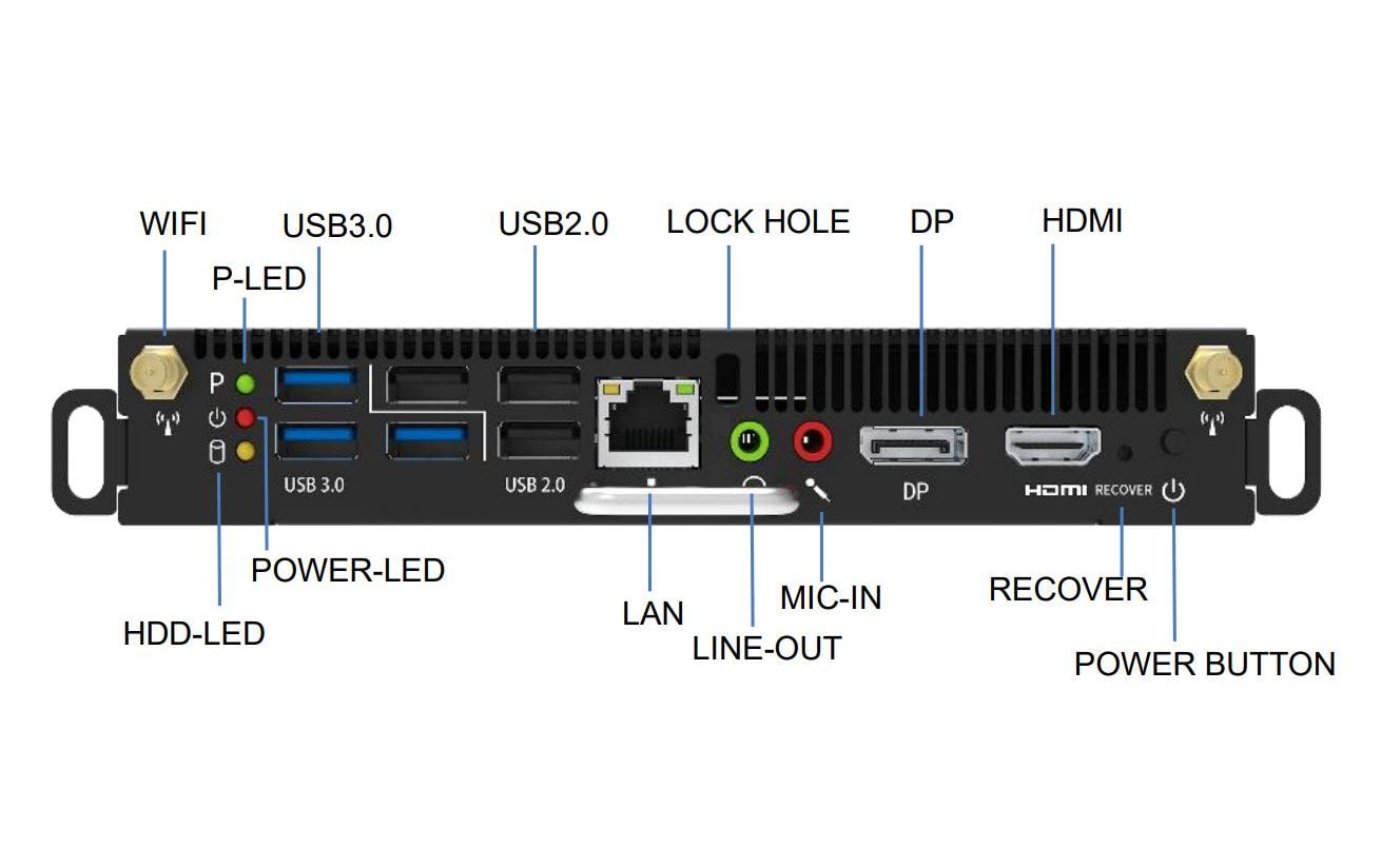 Huawei PC Modul ICD OPS i7 D Intel i7-10700, Windows