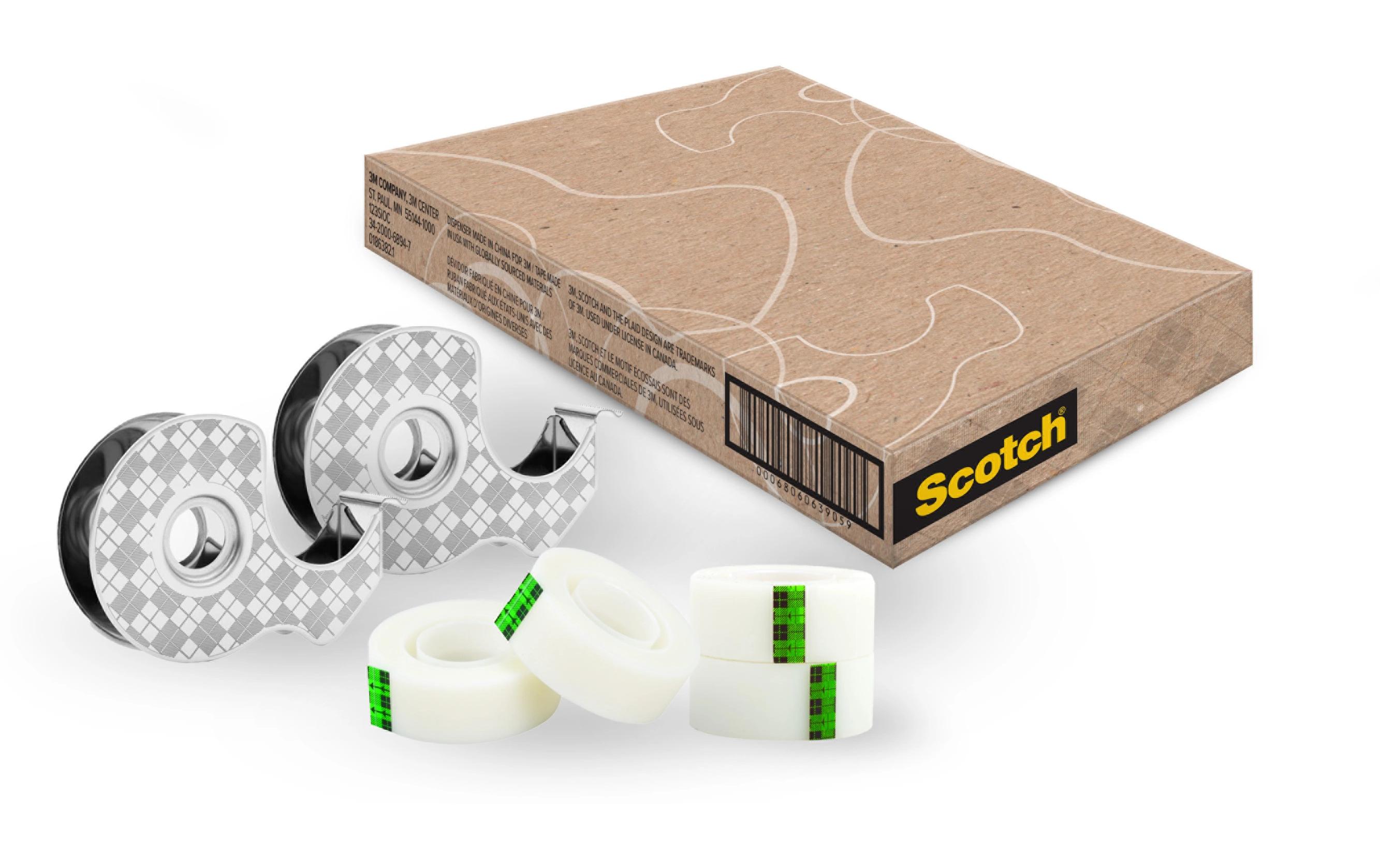 Scotch 2 Handabroller aus Edelstahl inkl. 4 Ersatzrollen Scotch 2 Handabroller aus Edelstahl inkl. 4 Ersatzrollen