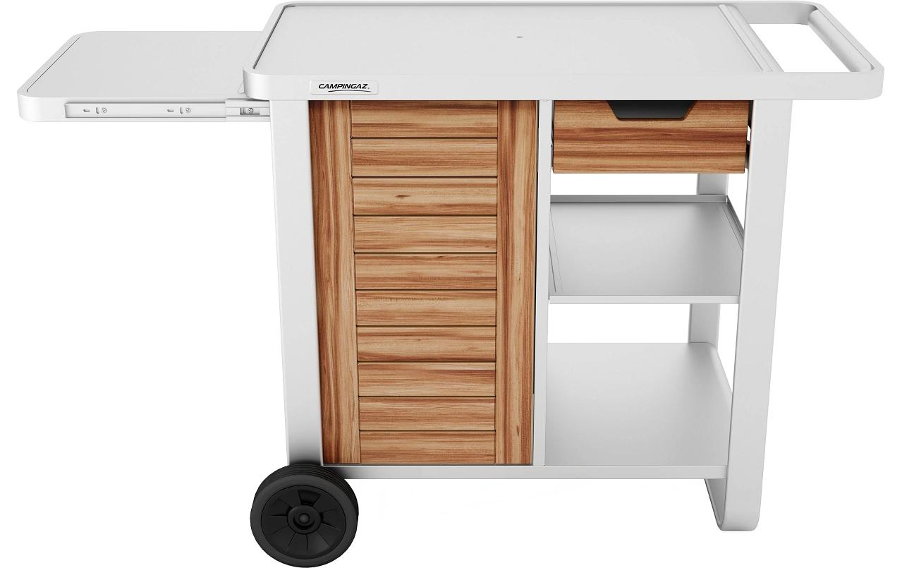 Campingaz Plancha Deluxe Woody Trolley