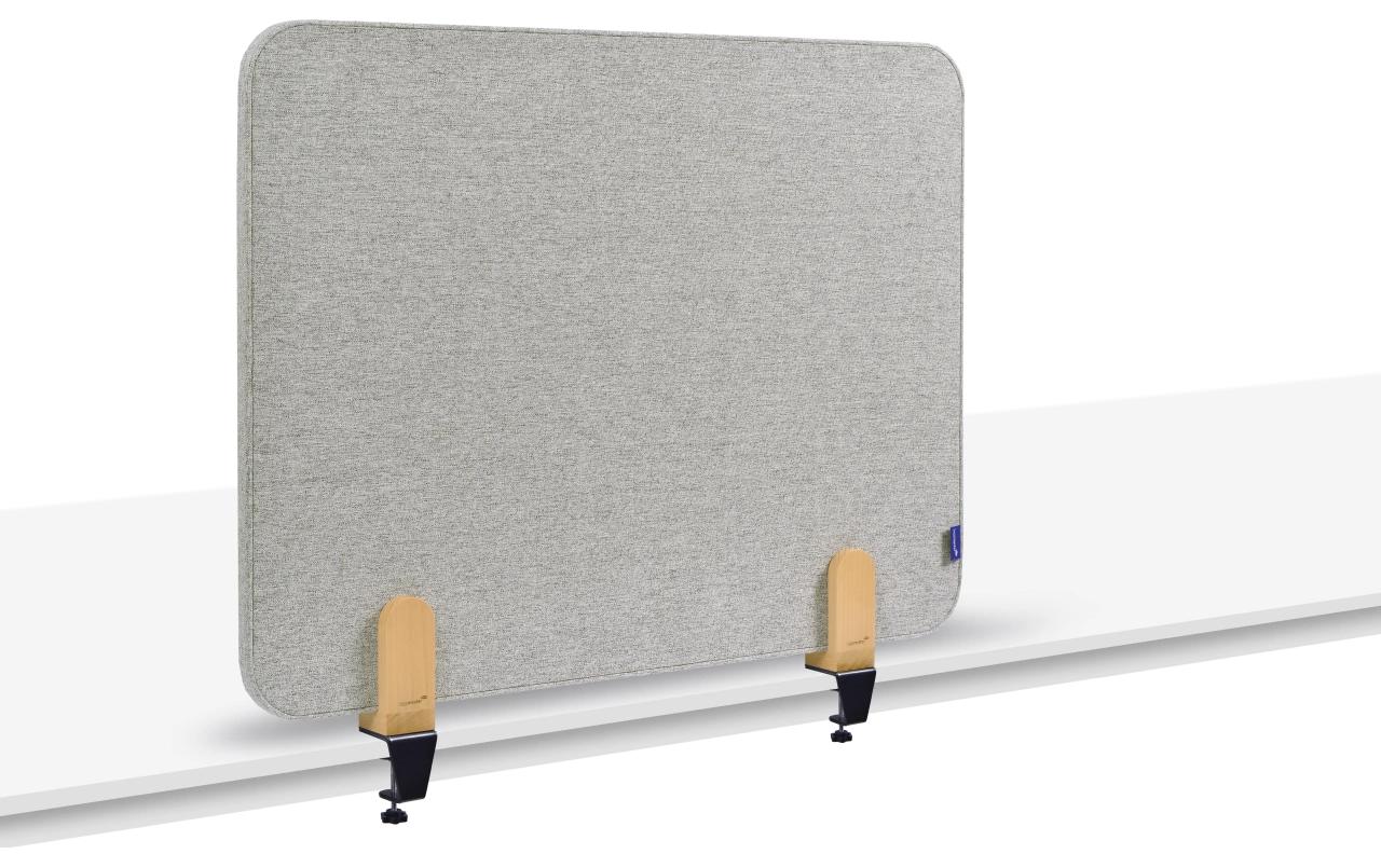 Legamaster Schreibtischtrennwand ELEMENTS 60 x 80 cm, Grau Legamaster Schreibtischtrennwand ELEMENTS 60 x 80 cm, Grau