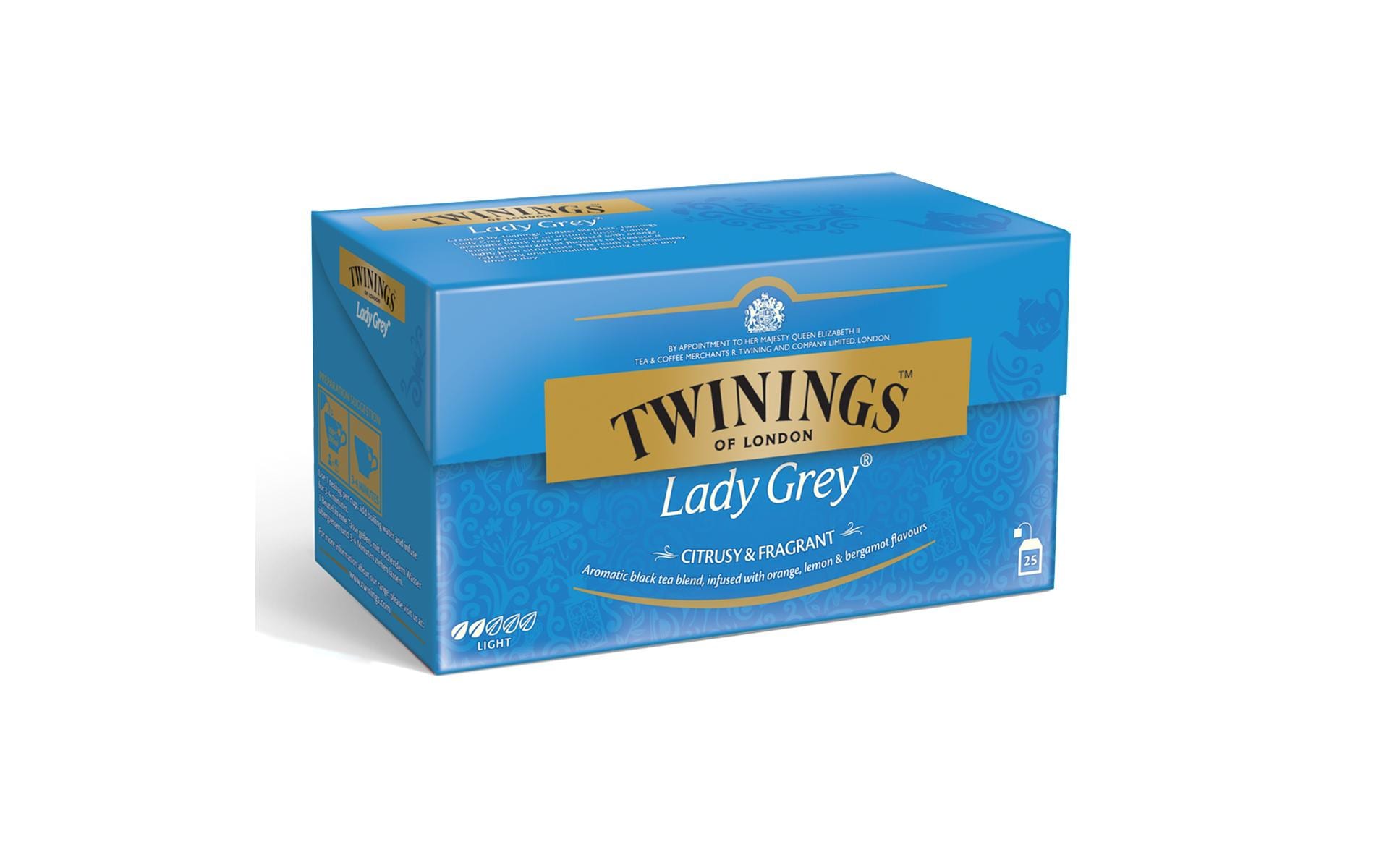 Twinings Teebeutel Lady Grey 25 Stück
