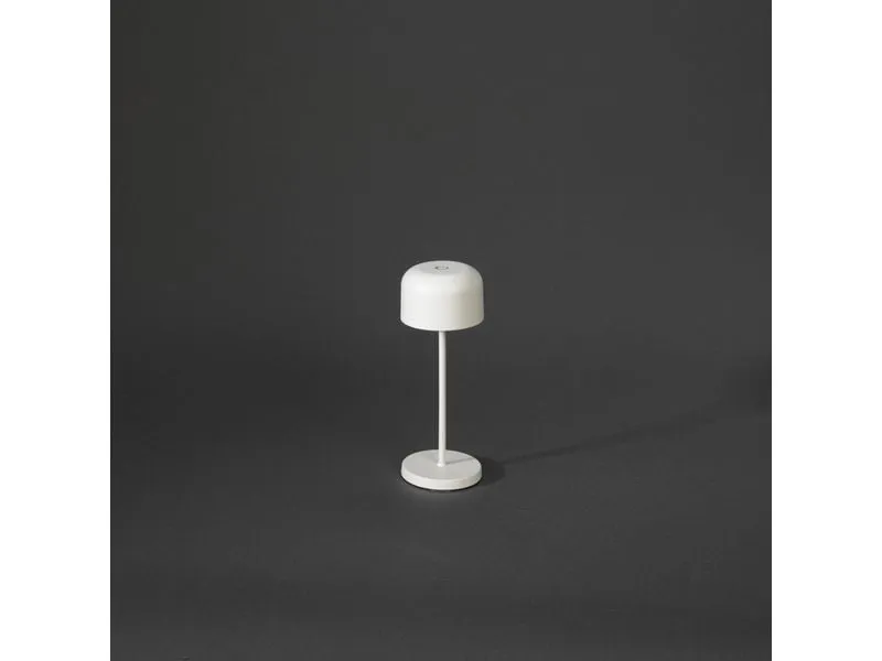 Konstsmide Tischleuchte Lille Mini USB, 2200 / 2700 K, 2.2 W, Weiss Konstsmide Tischleuchte Lille Mini USB, 2200 / 2700 K, 2.2 W, Weiss