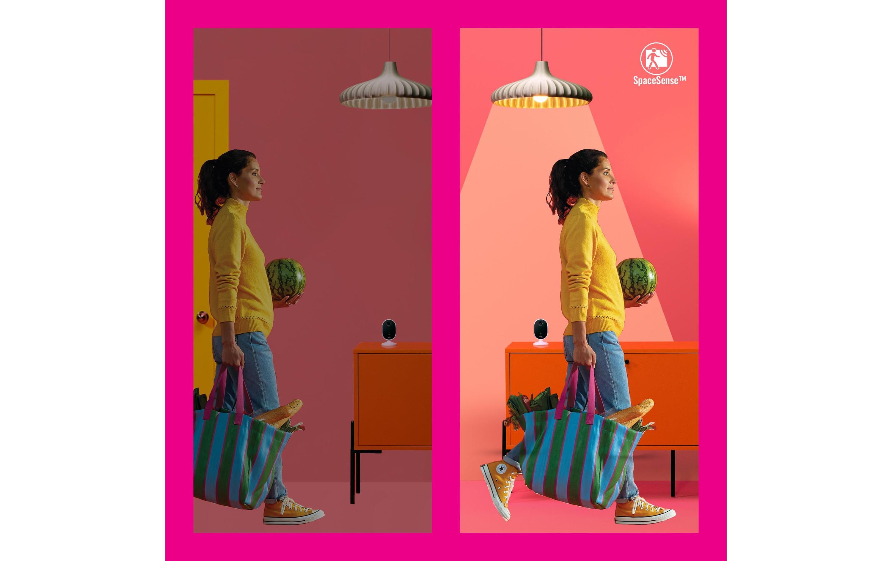 WiZ Tischleuchte Portrait 10W Type C Weiss Einzelpack