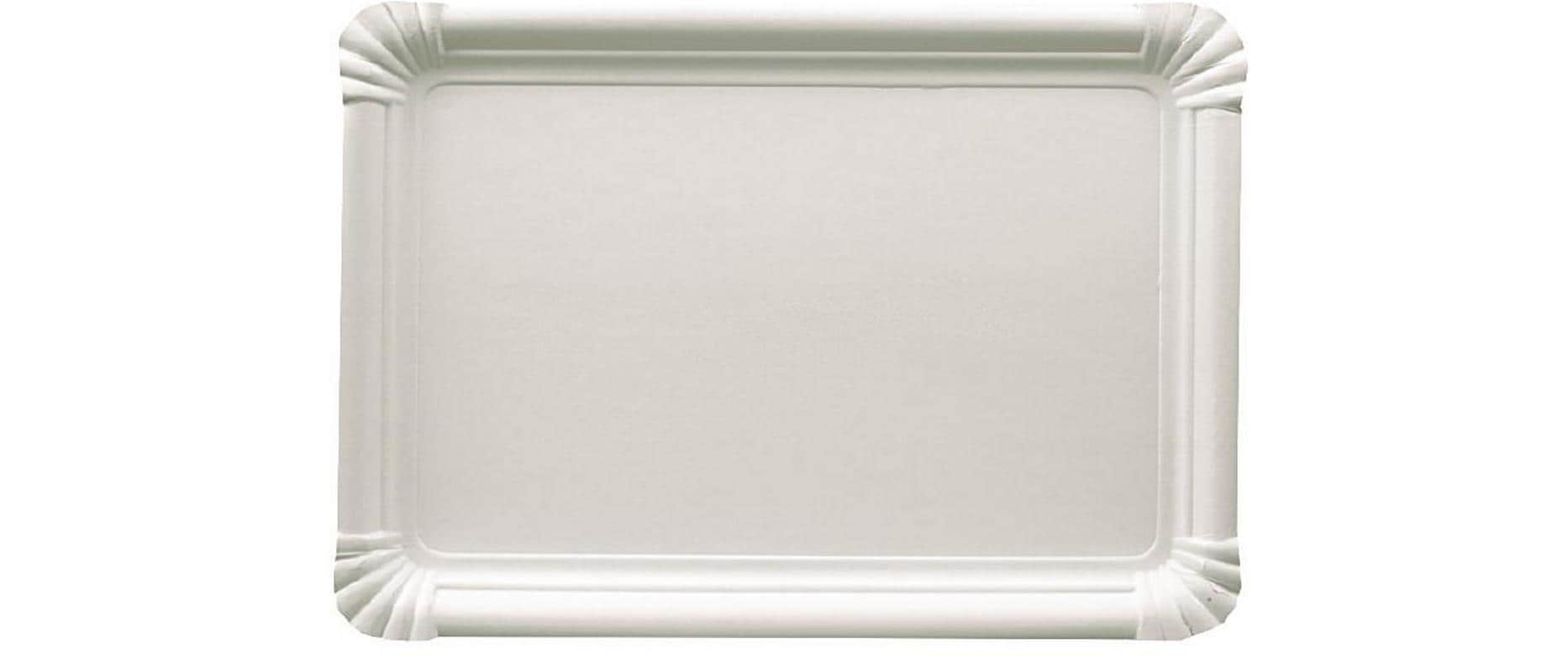 Papstar Einwegteller Pure eckig 18 x 26 cm 250 Stück