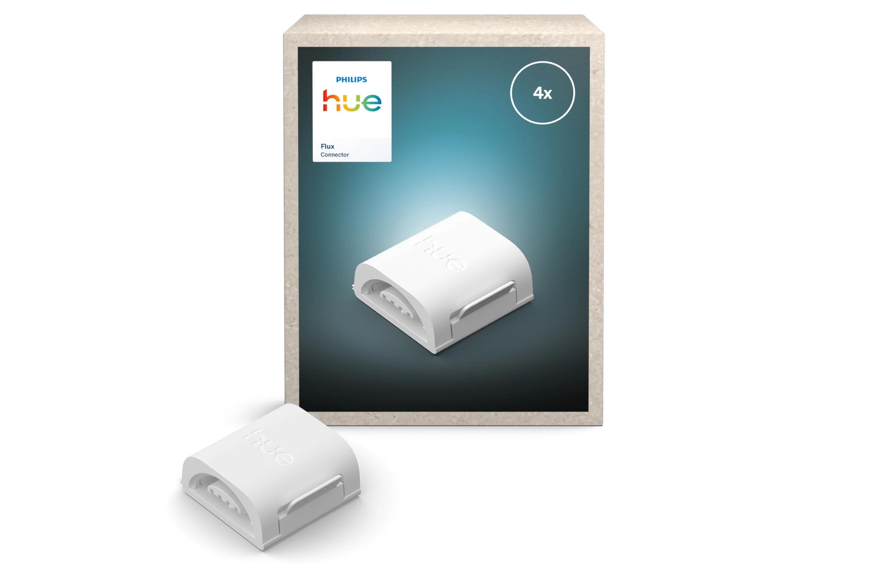 Philips Hue Verbinder Flux Gradient Lightstrip, Weiss, 4 Stück