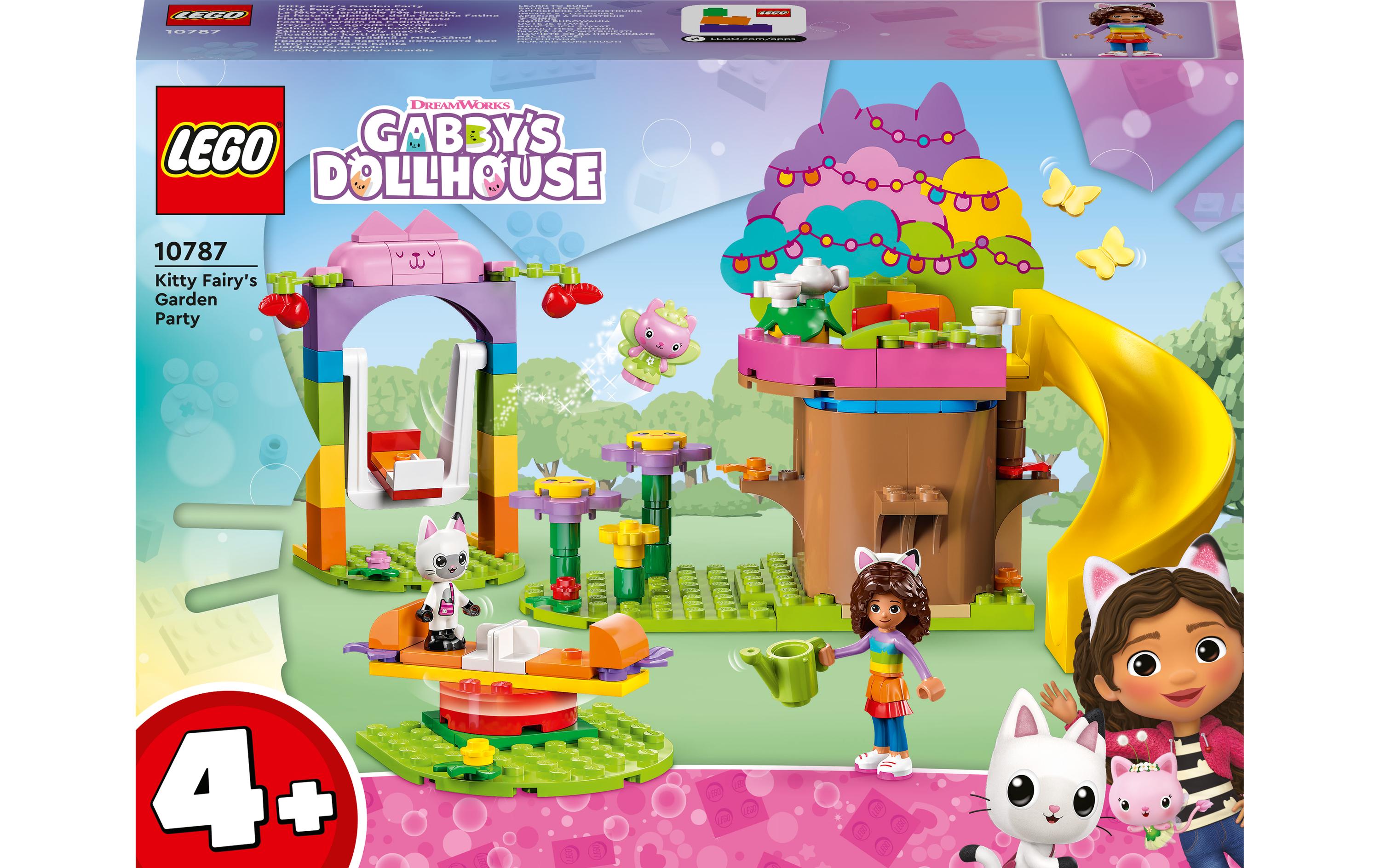 LEGO® Gabby's Dollhouse Kitty Fees Gartenparty 10787