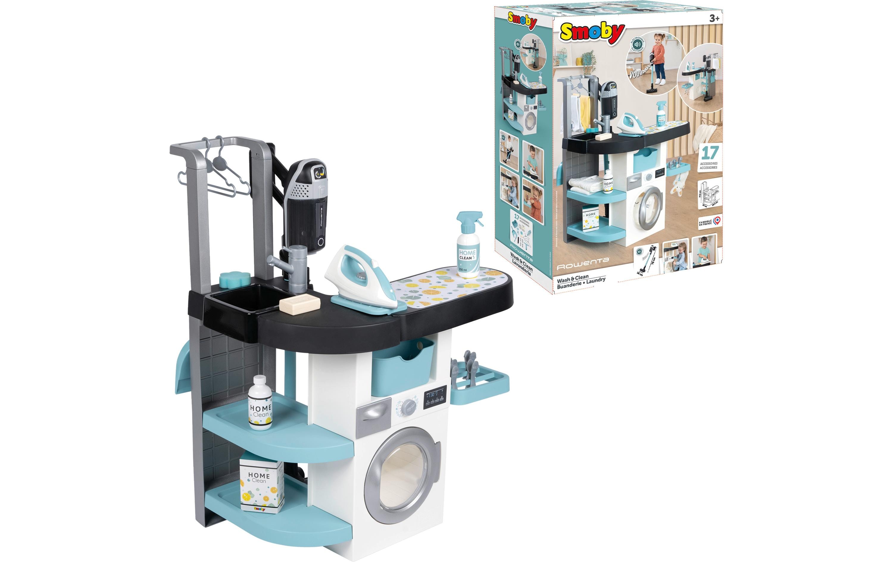 Smoby Spiel-Haushaltsgerät Rowenta Wash and Clean